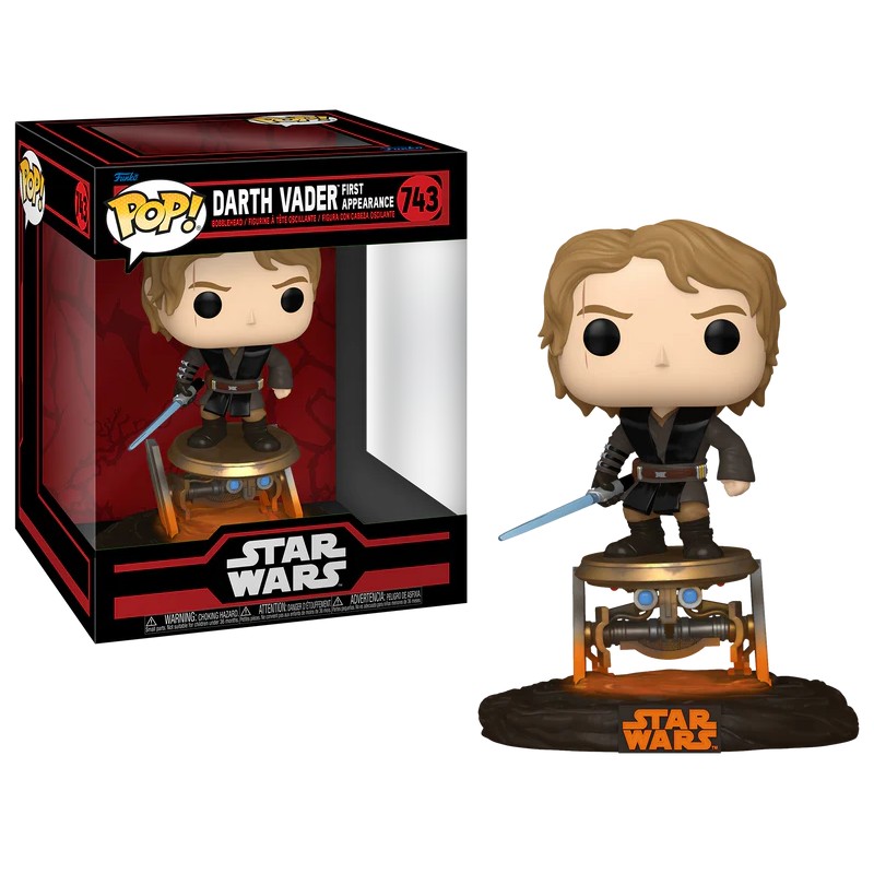 Pop Star Wars: Darkside - Deluxe Darth Vader first apperance 743